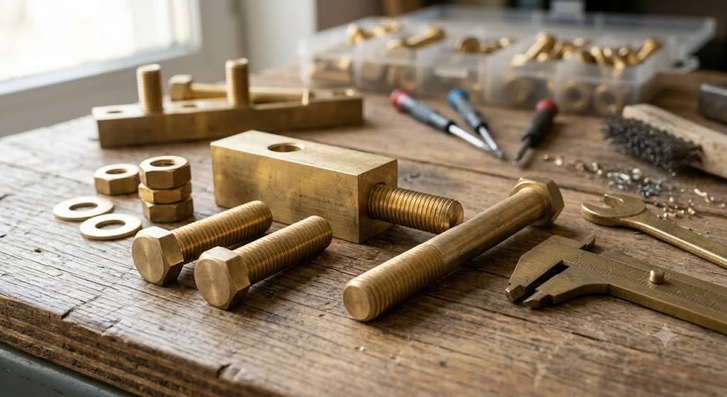 Cấu tạo của bulong đồng M14
