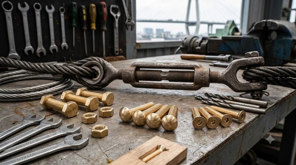 Các loại bulong đồng M6 phổ biến